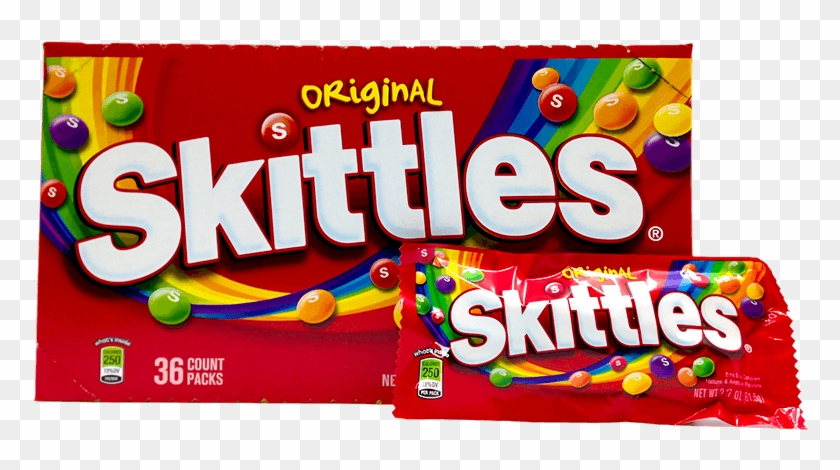 Skittles Original 36 Bags - Skittles Clipart