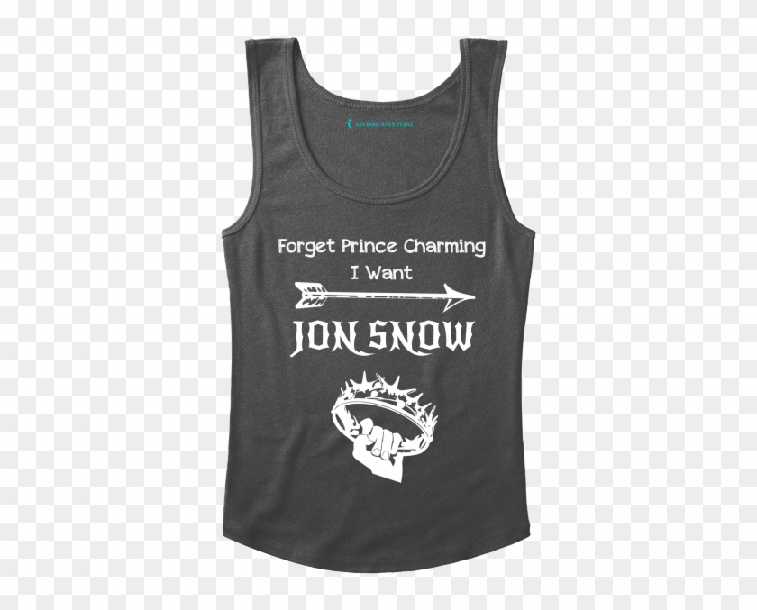 Jon Snow T-shirt - Active Tank Clipart