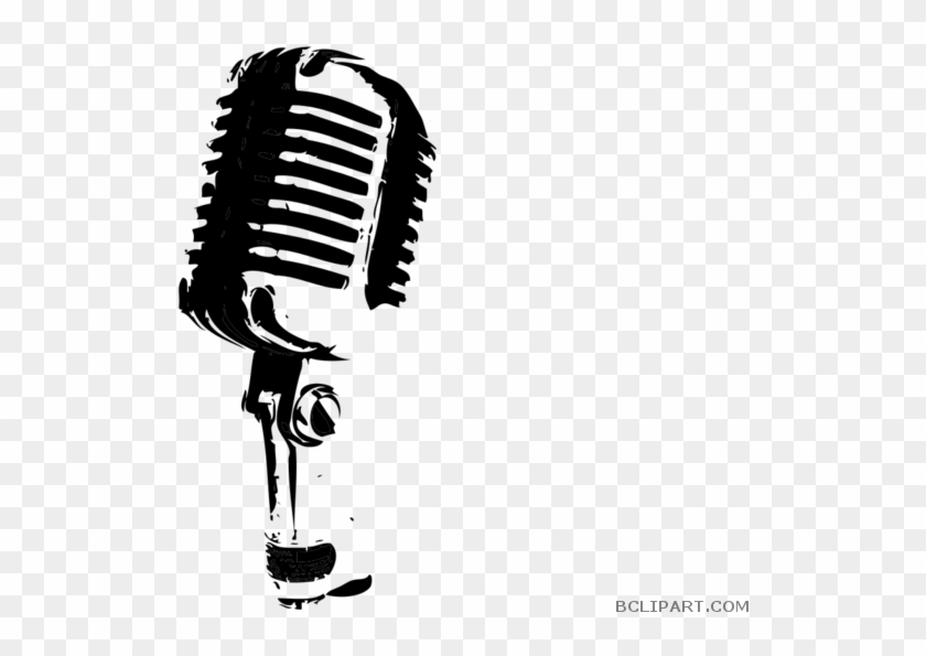 Vintage Bclipart Tools Free - Retro Microphone Clipart Png Transparent Png