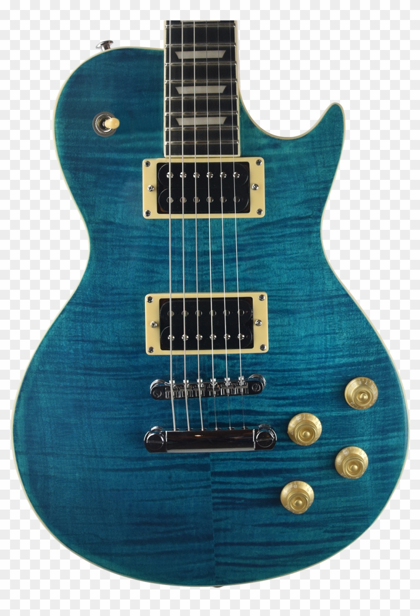 H60s Cali Blue Flame - Epiphone Les Paul Standard Pro Slash Clipart