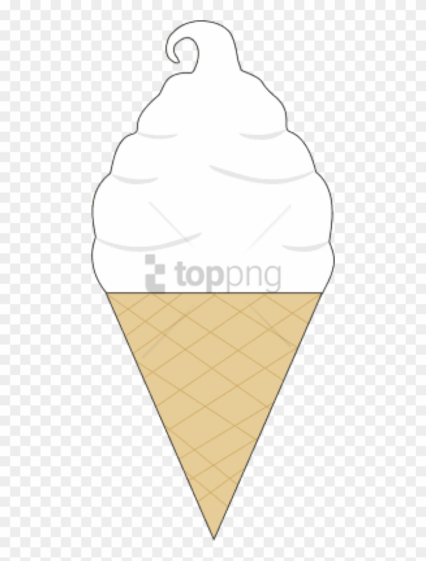 Free Png Vanilla Ice Cream Scoop Png Png Image With - Ice Cream Cone Clipart