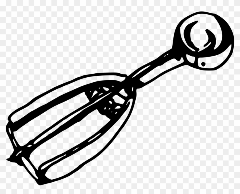 Spoon Clipart Ice Cream Scoop - Scoop - Png Download