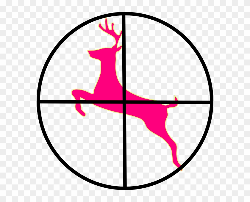Small - Rifle Scope Sight Clipart #2357117