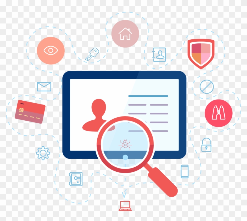 Scope - Privacy Flat Design Clipart