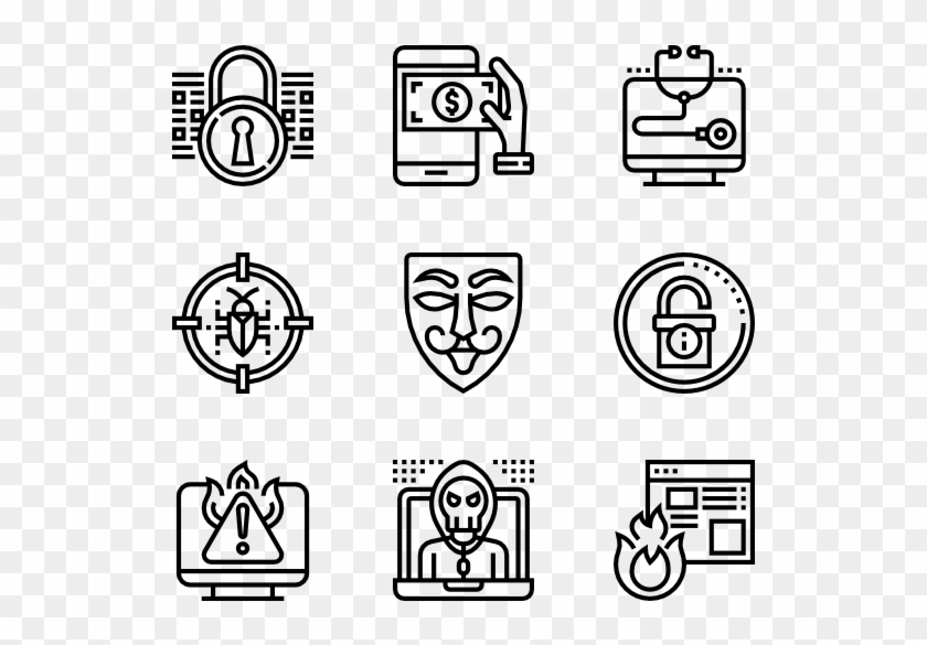 Hacker - Car Accessories Icon Clipart