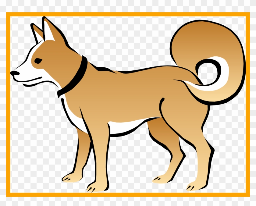 The Best Dog At Doghouse In Garden - Dog Clipart Transparent Background - Png Download #2357204