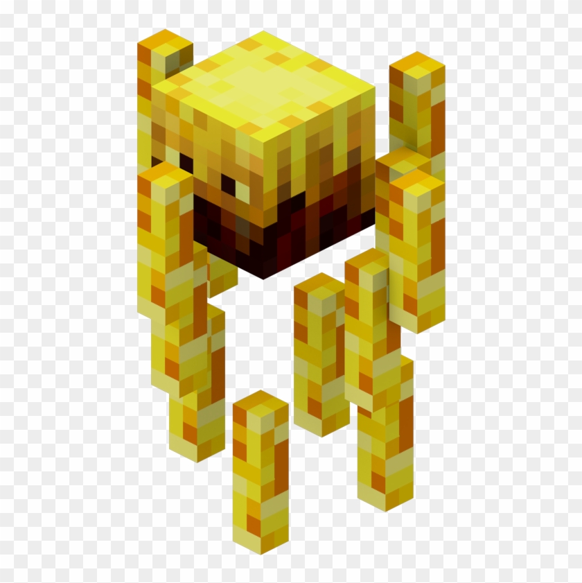 53, 10 October 2011 - Blaze Minecraft Pixel Art Clipart