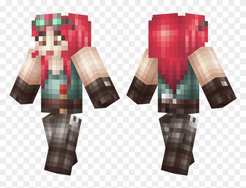 Realistic Miner Skin Minecraft , Png Download - Engineer Skin Minecraft Clipart #2357332