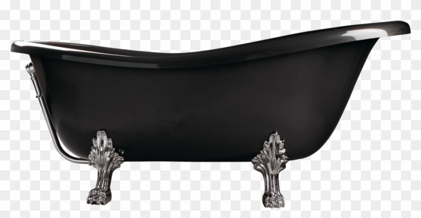 Show Product - Freistehende Badewanne Acryl Schwarz Clipart