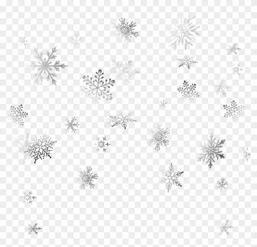 Tattoo Snowflakes Gray Grey Schema Snowflake Shining - Snowflakes Grey Clipart #2358034