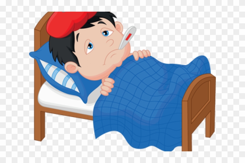Sick Clipart Transparent - Fever Clipart - Png Download