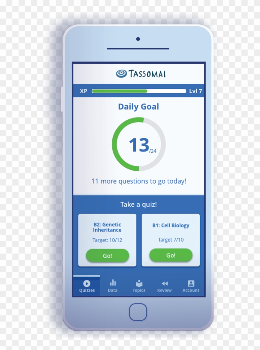 Tassomai Mobile Phone With App Clipart #2358180