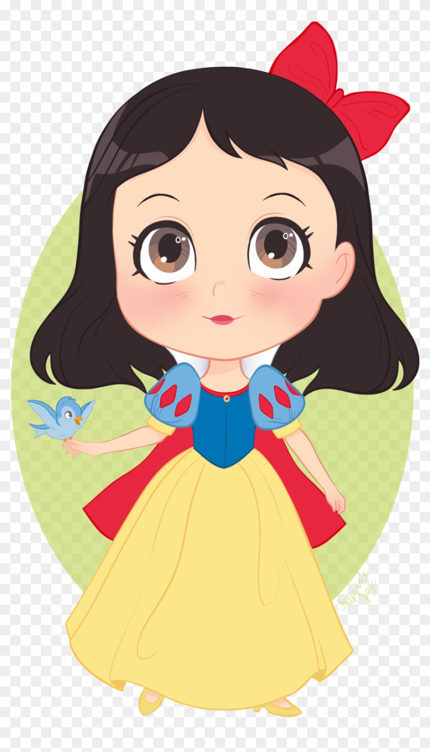 Banner Library Download Snow White Is Just So Cute - Easy Cartoon Snow White Drawing Clipart #2358191