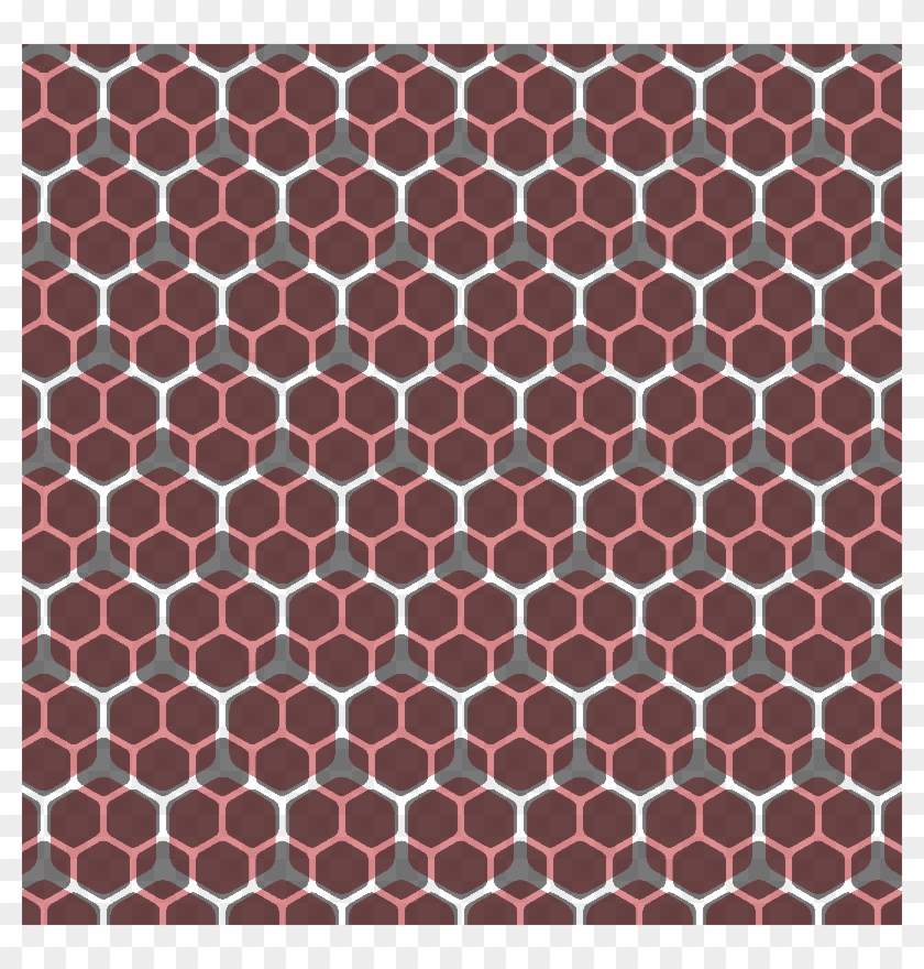 Hexagon Pattern - Hierarchically Porous Silica Clipart #2358232