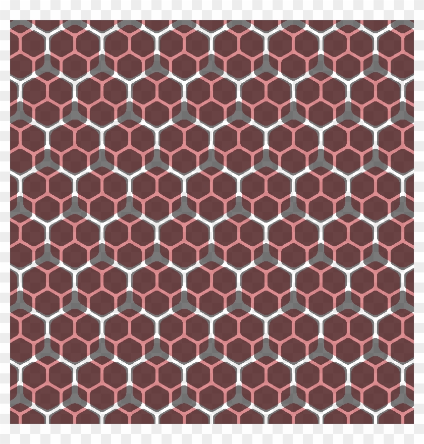 Hexagon Pattern - Hierarchically Porous Silica Clipart