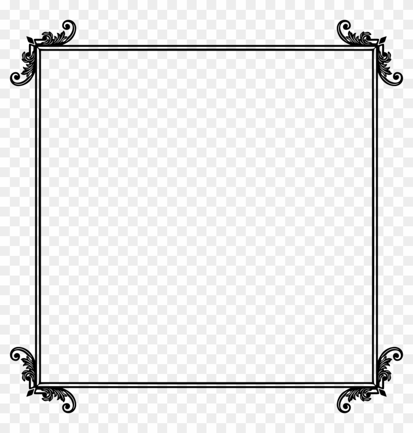 This Free Icons Png Design Of Decorative Ornamental - Line Art Clipart #2358381
