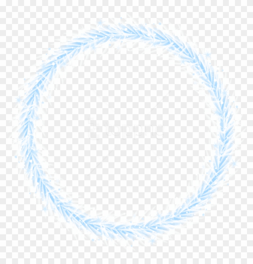 Free Png Winter Border Frame Transparent Png Images - Circle Winter Frame Png Clipart #2358905