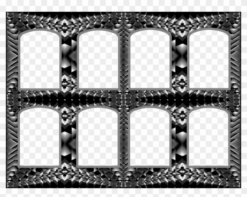 13 Black Silver Photo Frame Oops I Think I Posted 2 - Monochrome Clipart #2358912