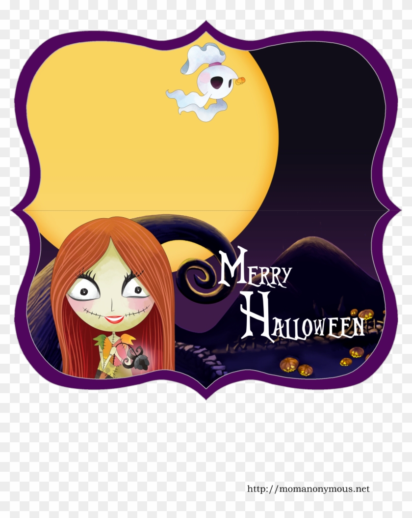 Nightmare Before Christmas Treat Bag Topper 1 - Cartoon Clipart