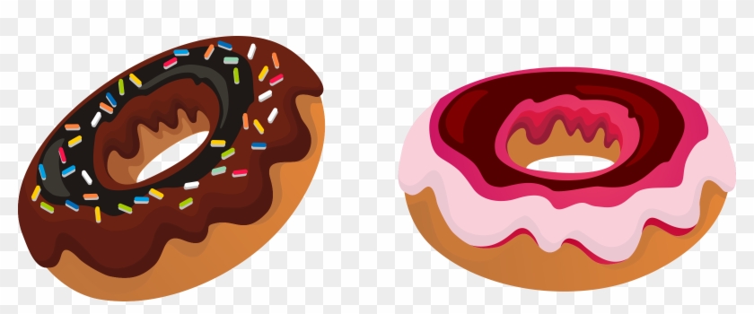 Banner Donnuts Icons Png Free And Downloads - Transparent Background Donut Clipart