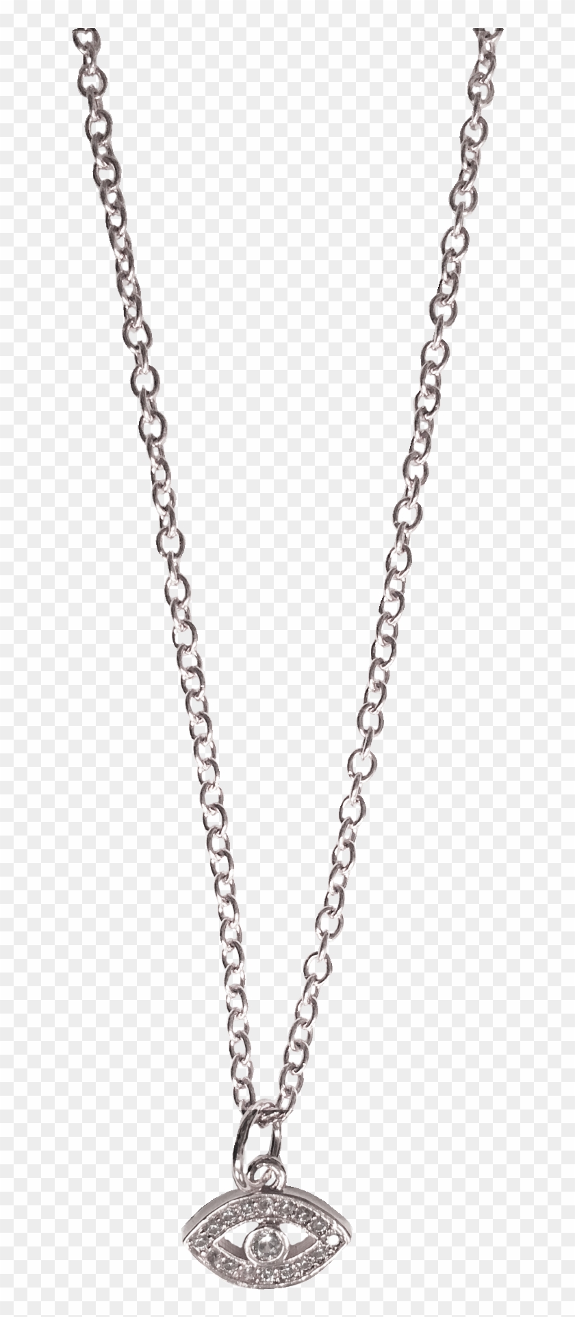 Protect Me- Silver - Necklace Clipart #2359696