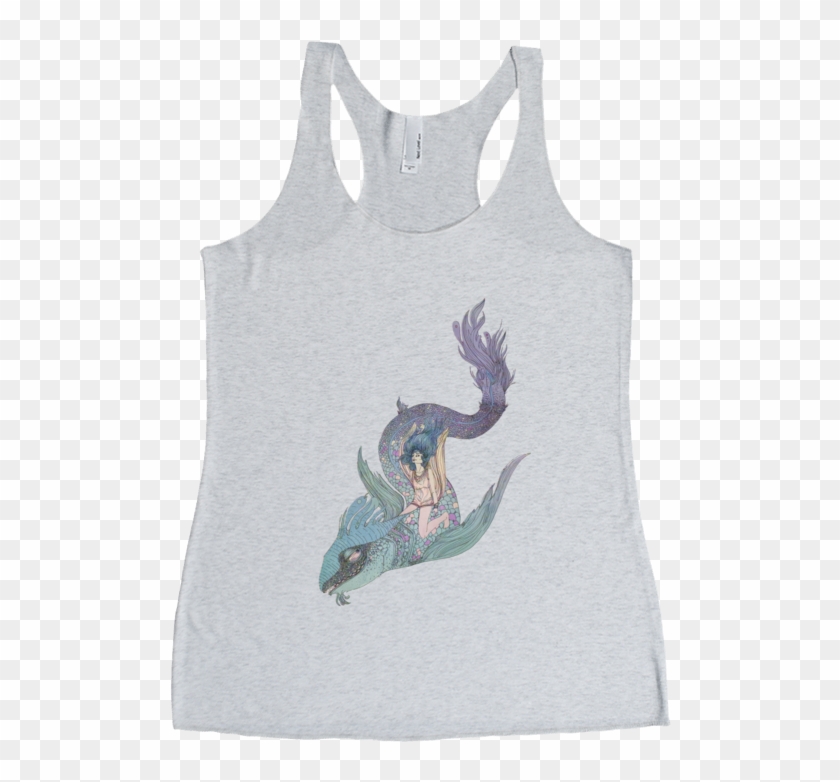 Sea Creature Racerback Tank Top - Active Tank Clipart #2361110