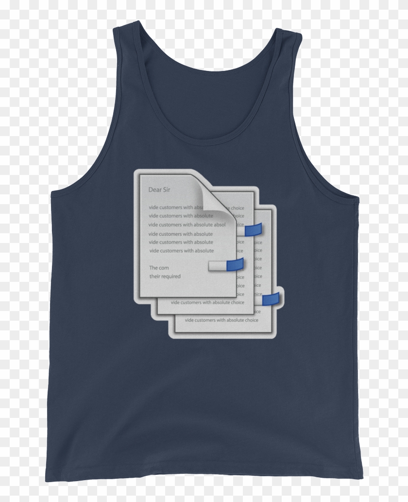 Men's Emoji Tank Top - Active Tank Clipart