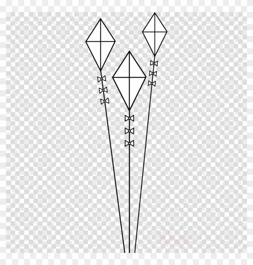 Outline Image Of Kites Clipart Kite Clip Art - Celtic High Cross Design - Png Download #2361213