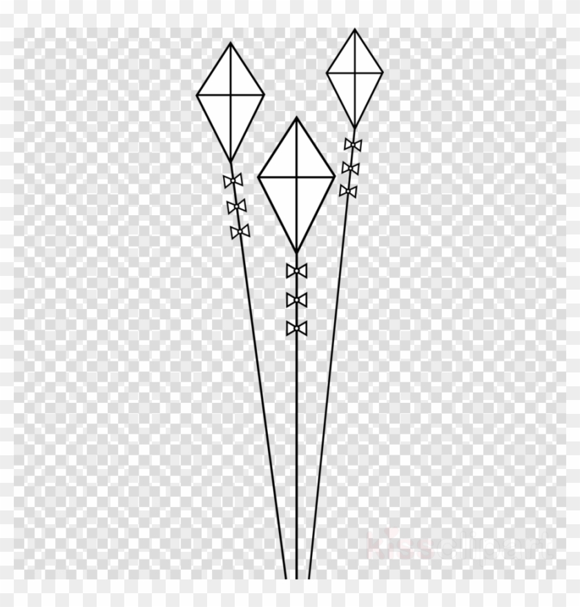 Outline Image Of Kites Clipart Kite Clip Art - Celtic High Cross Design - Png Download