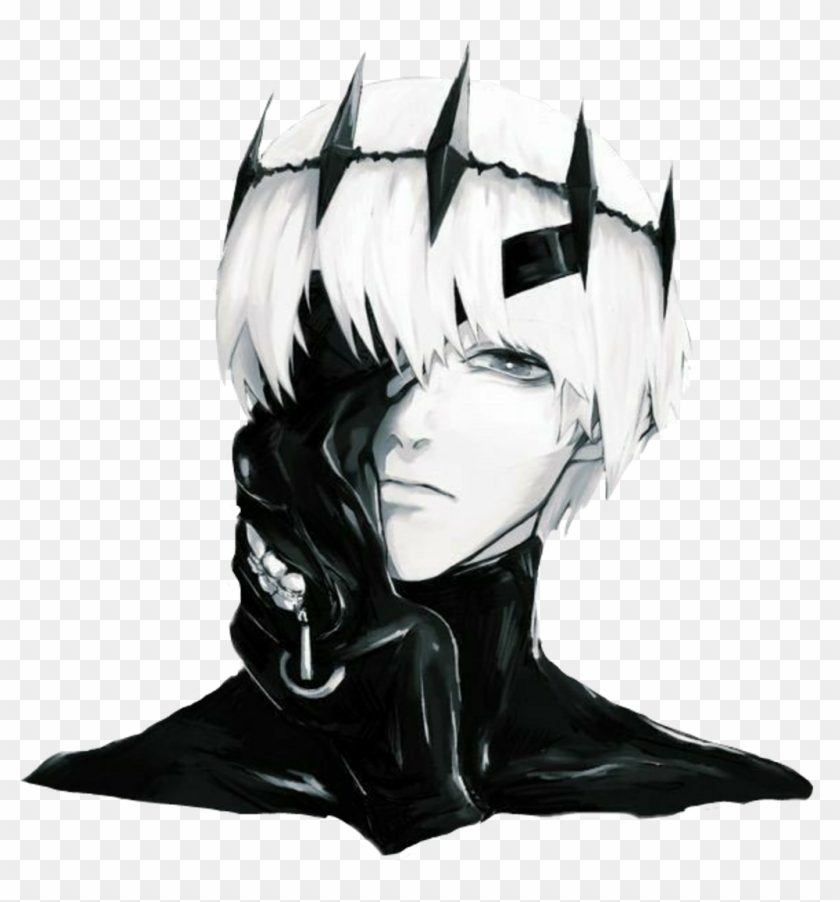 #kaneki #ken #tokyo #ghoul - Kaneki One Eyed King Mask Clipart #2361380