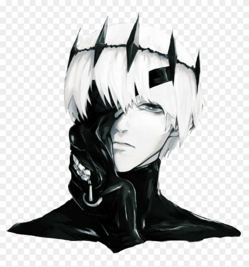#kaneki #ken #tokyo #ghoul - Kaneki One Eyed King Mask Clipart