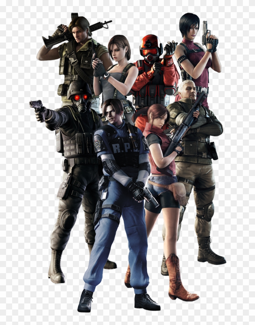 735 X 1086 14 - Resident Evil Operation Raccoon City Skins Clipart