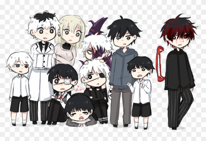 Vodkatan - Las Personalidades De Kaneki Clipart