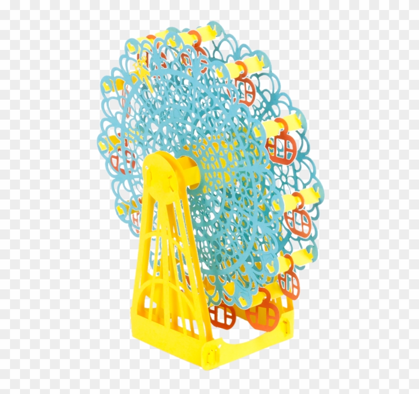 Paper Pop Ferris Wheel - Graphic Design Clipart