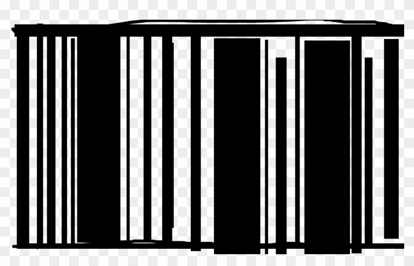 Código De Barras - Monochrome Clipart #2362028