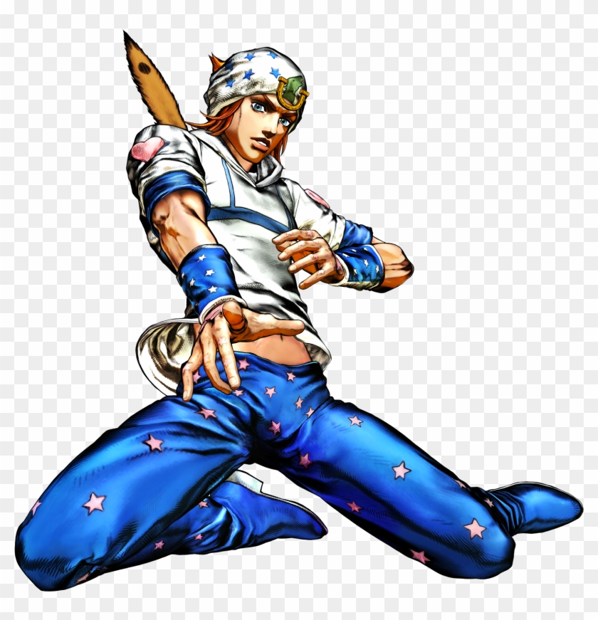 Render Anime Jojo - Jojo Part 7 Johnny Clipart