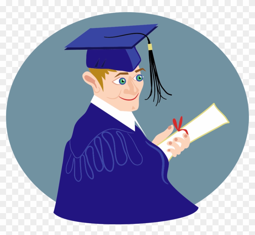 Boy Graduation Clip Art - Graduation Of Boys - Png Download