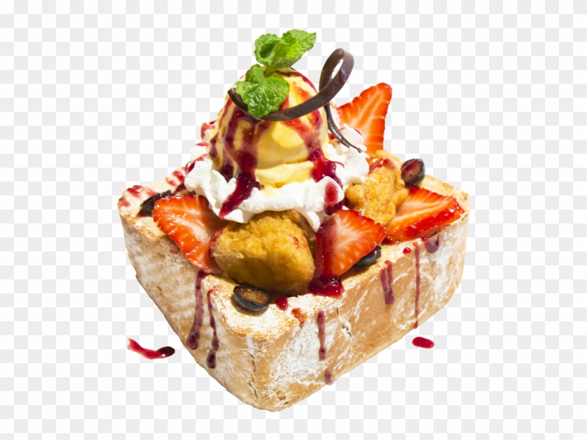 Berry Brick Toast - Dish Clipart