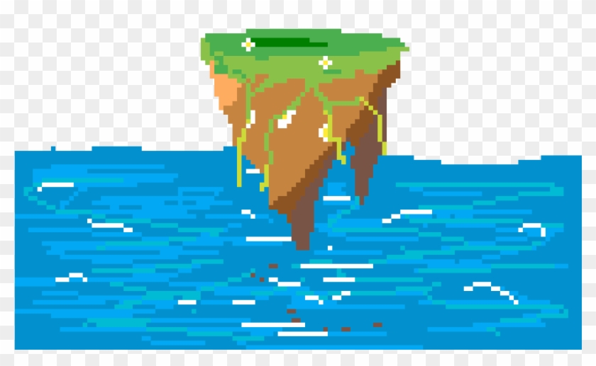 Floating Island - Illustration Clipart #2363161