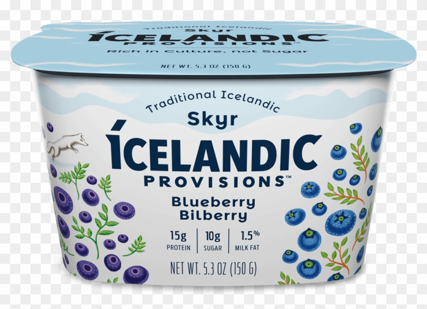 Blueberry Bilberry Skyr - Icelandic Provisions Blueberry Clipart