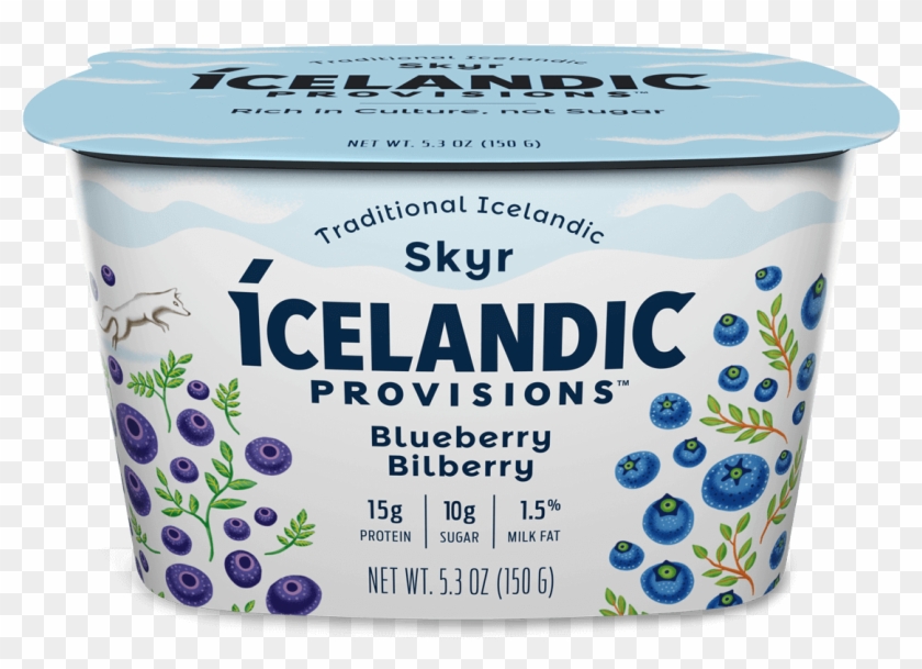 Blueberry Bilberry Skyr - Icelandic Provisions Blueberry Clipart #2363213