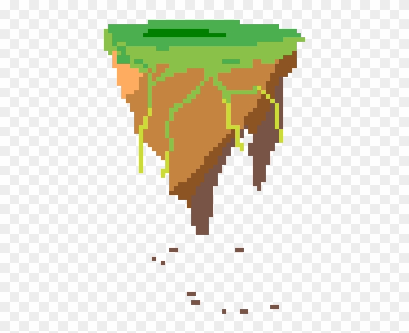 Floating Island - Illustration Clipart #2363381