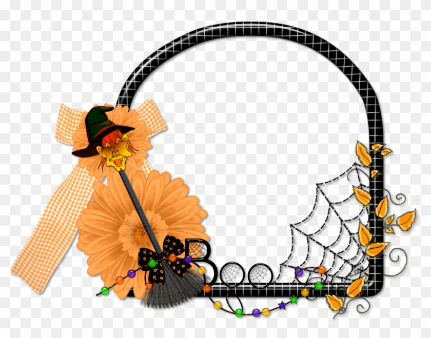 Here Is A Free To Use Halloween Cluster Frame Made - Halloween Your Facebook Profile Clipart