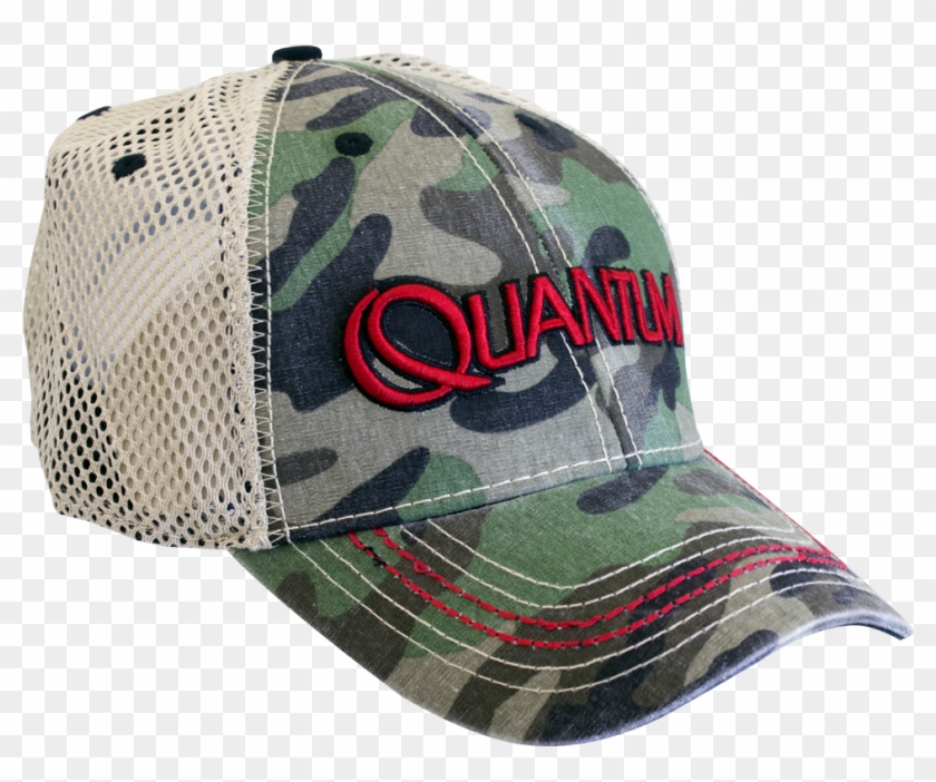 Quantum® Camo Hat Primary View - Quantum Fishing Hats Clipart