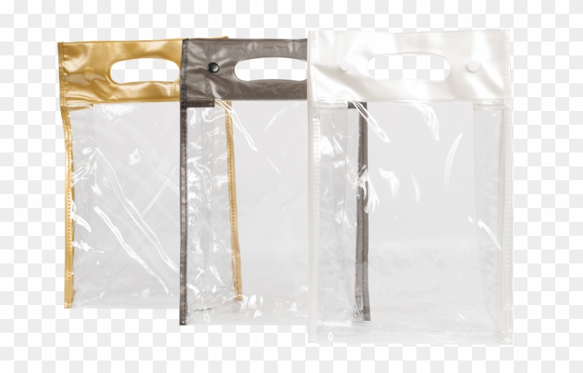 Frosted Die Cut Handle - Bag Clipart #2364376