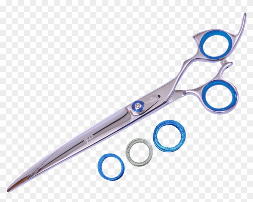 Non Swivel Curved Blade , Right Handed - Scissors Clipart