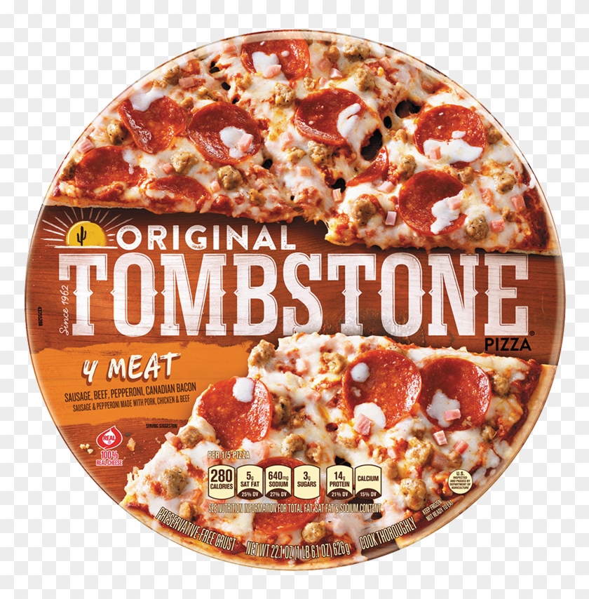 Image - Tombstone Cheese Pizza Clipart #2364614