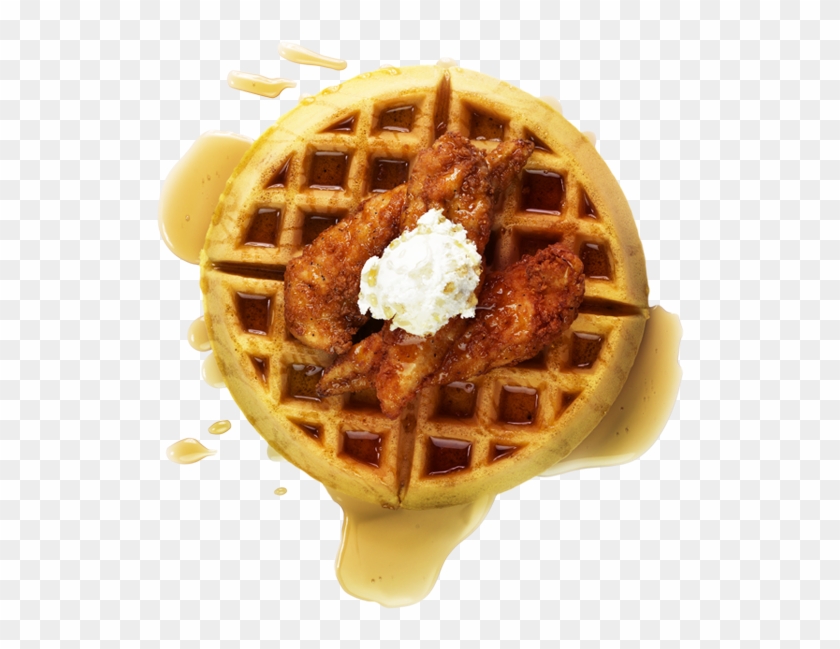 Slim Chickens - Belgian Waffle Clipart