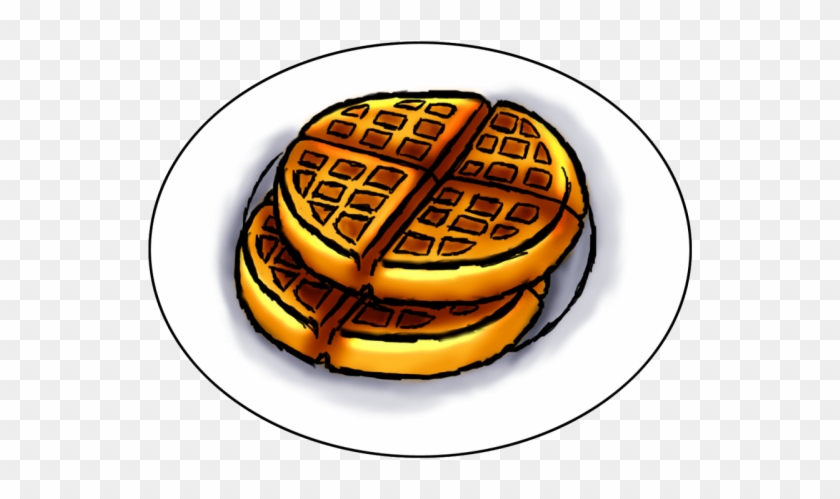 Belgium Clipart Waffles - Pancakes And Waffles Clipart - Png Download #2364959