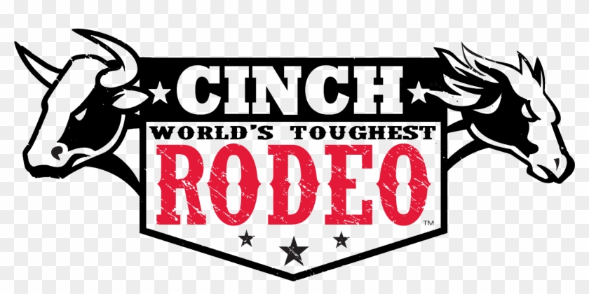 Cinch World& - Cinch World's Toughest Rodeo Logo Clipart